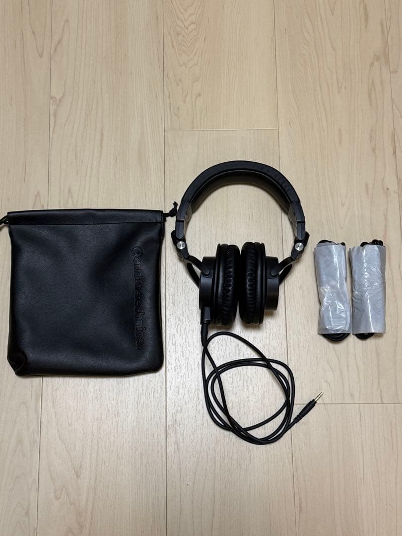 audio-technica ATH-M50x モニターヘッドホン ブラック美品