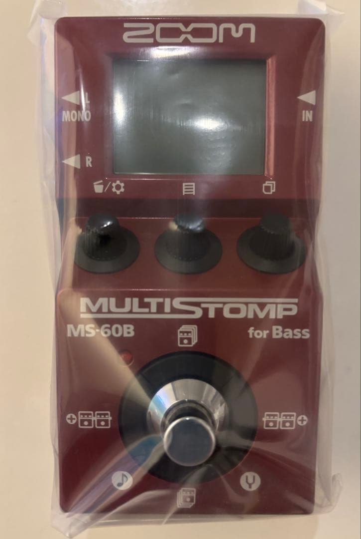 ZOOM MS-60B ベースエフェクター　新品未開封