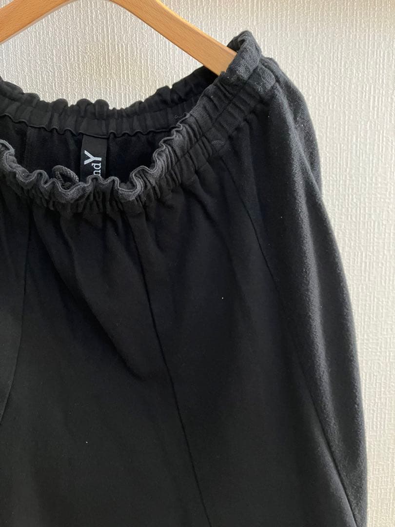 ground y ブラックサルエルパンツ