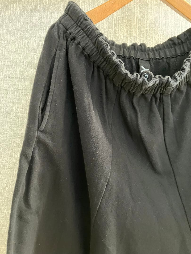 ground y ブラックサルエルパンツ