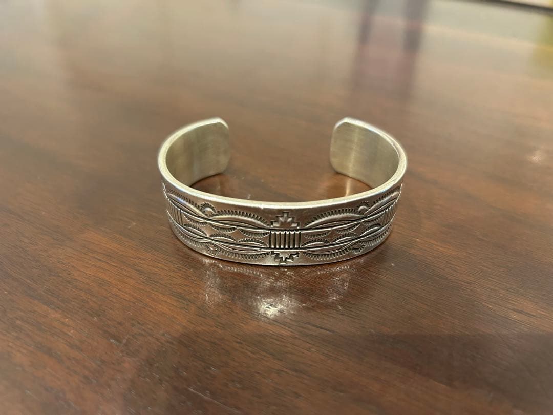 ナバホ族　バングル　ブルース・モーガン