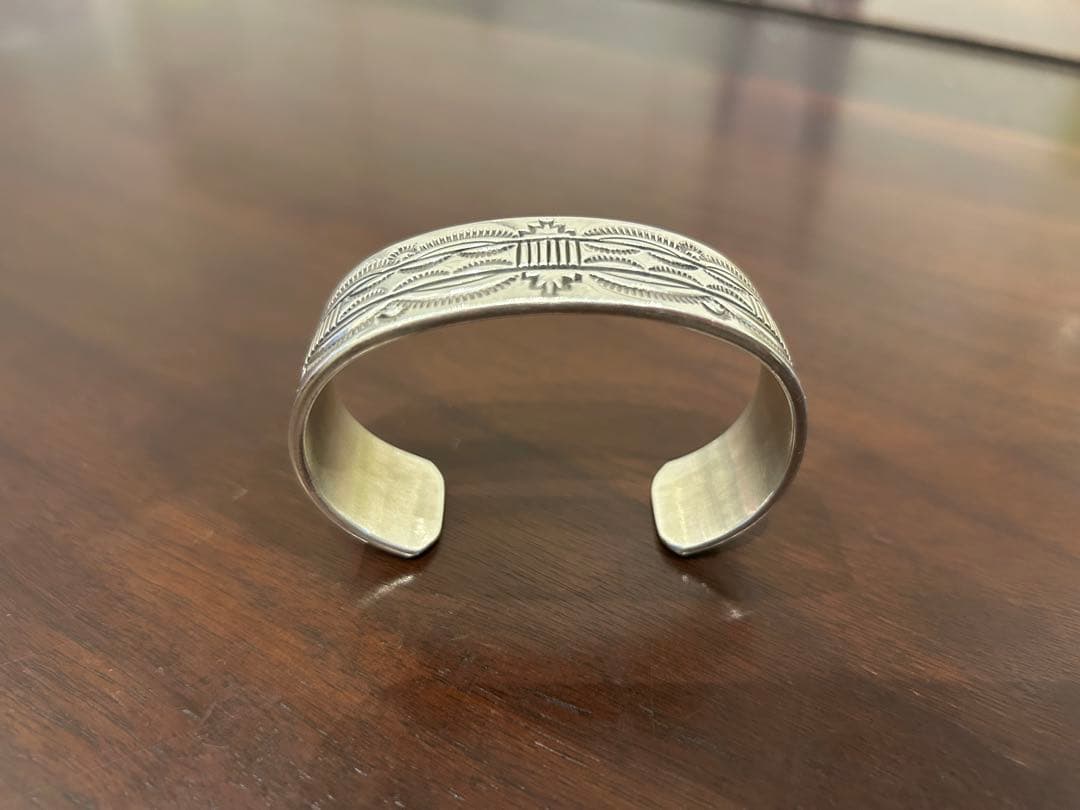 ナバホ族　バングル　ブルース・モーガン