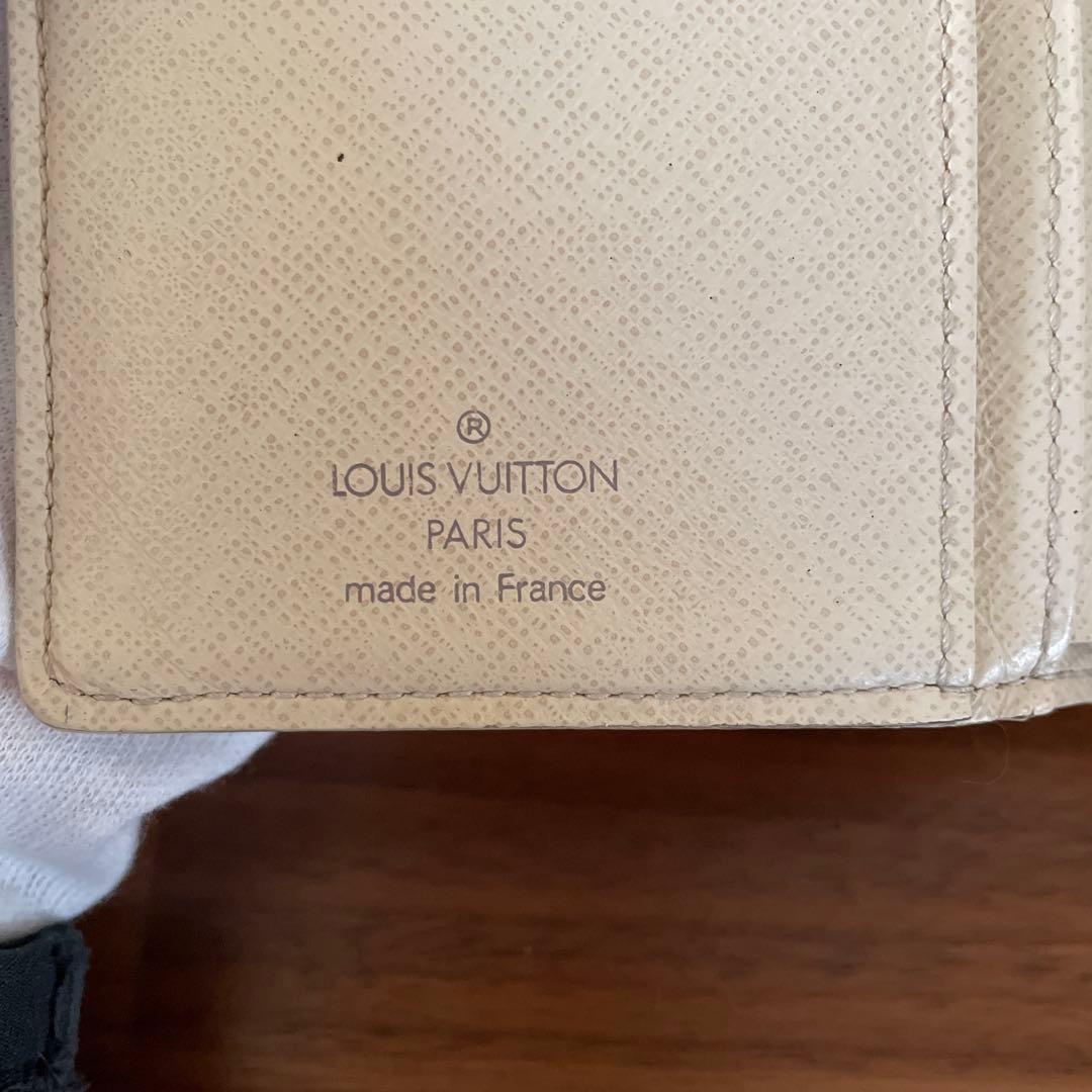 ルイ・ヴィトン ダミエアズール　二つ折り財布