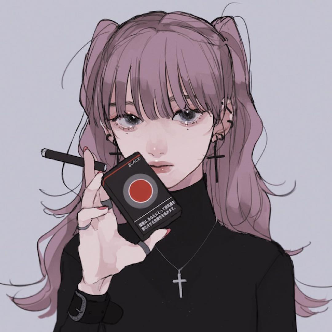 Tamimoon Tobacco 04 サイン入りアクリル・ガッシュイラスト