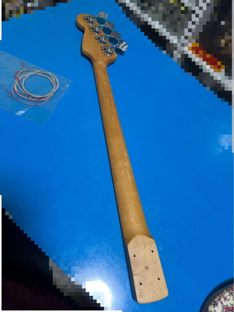 POS ジャズベースタイプ ペイズリー ジャンク リフィニッシュ