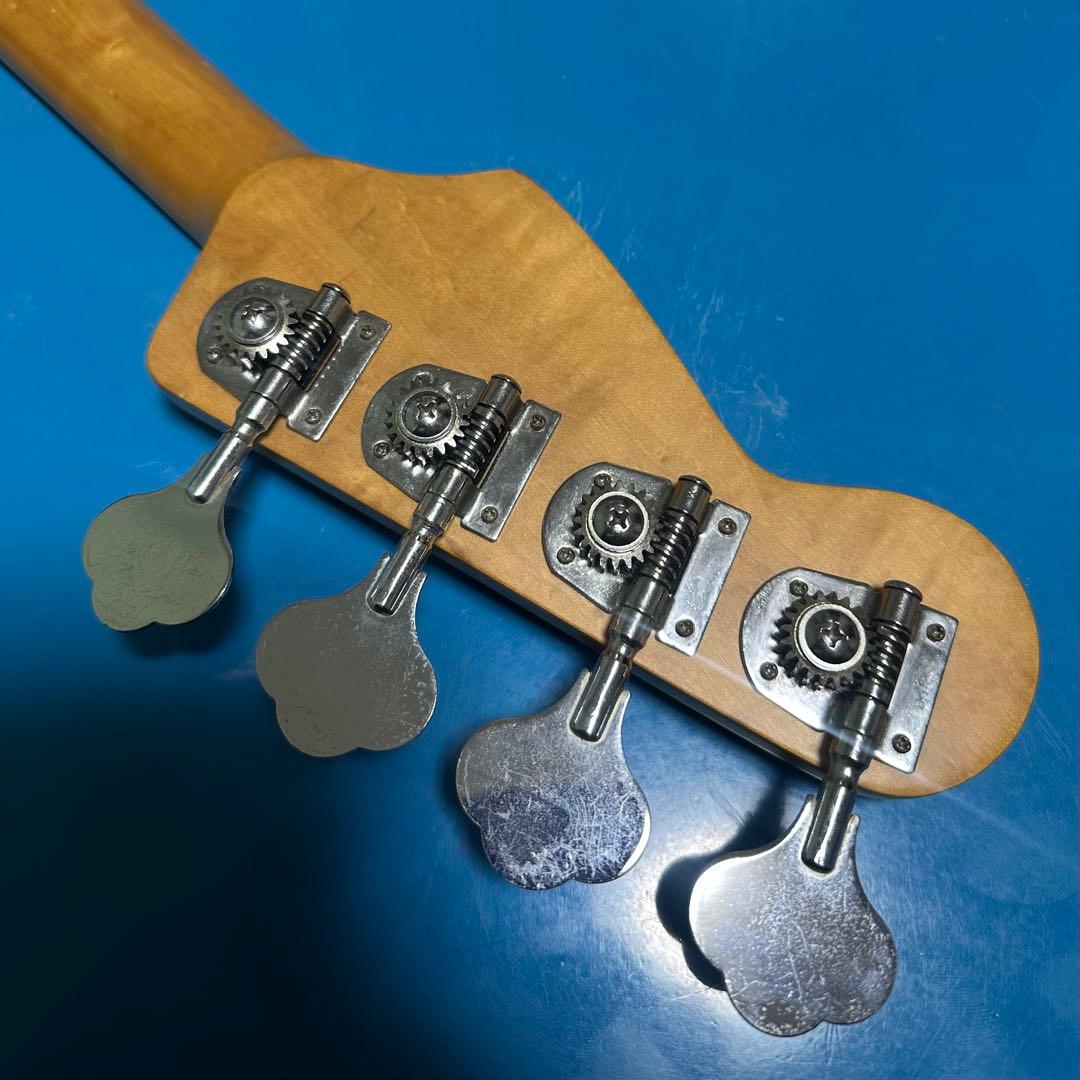 POS ジャズベースタイプ ペイズリー ジャンク リフィニッシュ