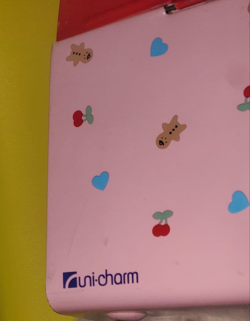 1986年製◆サンリオ◆ハローキティ◆ブリキBOX トランク◆ユニ・チャーム