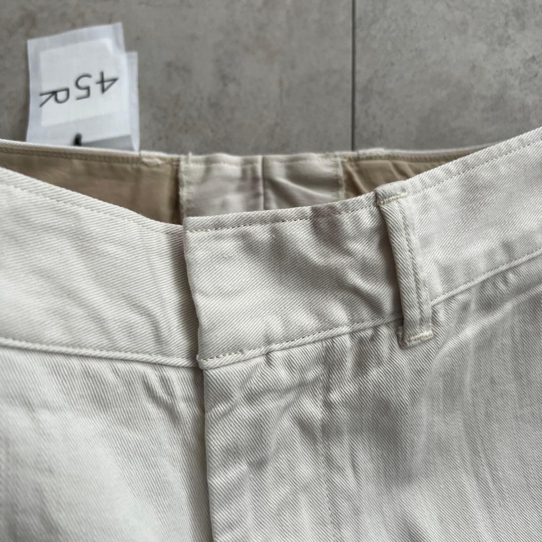 45R パンツ　ズボン　コットン　チノパン　M タグ付未使用品　お値下げ