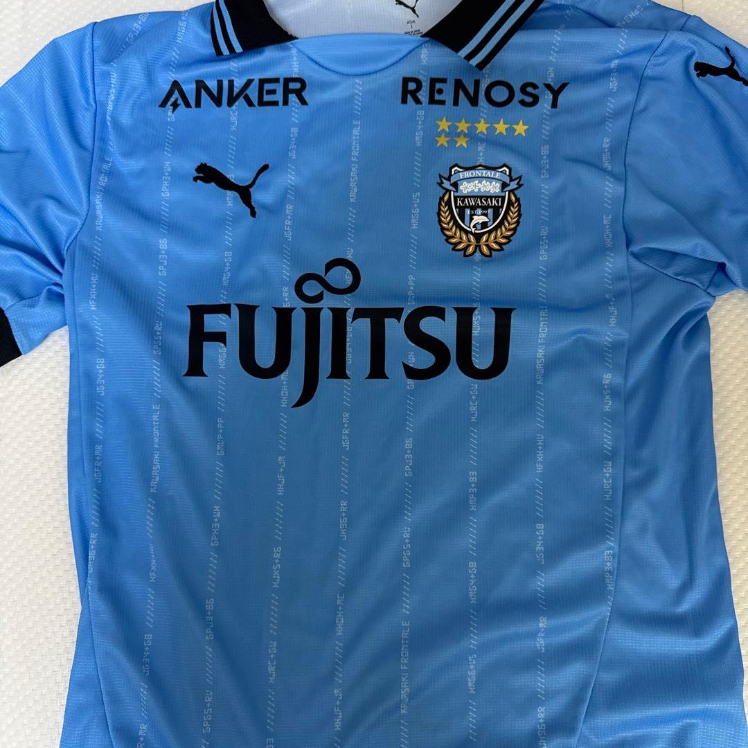 川崎フロンターレ 山本悠樹　6番 ユニフォーム　1st Lサイズ