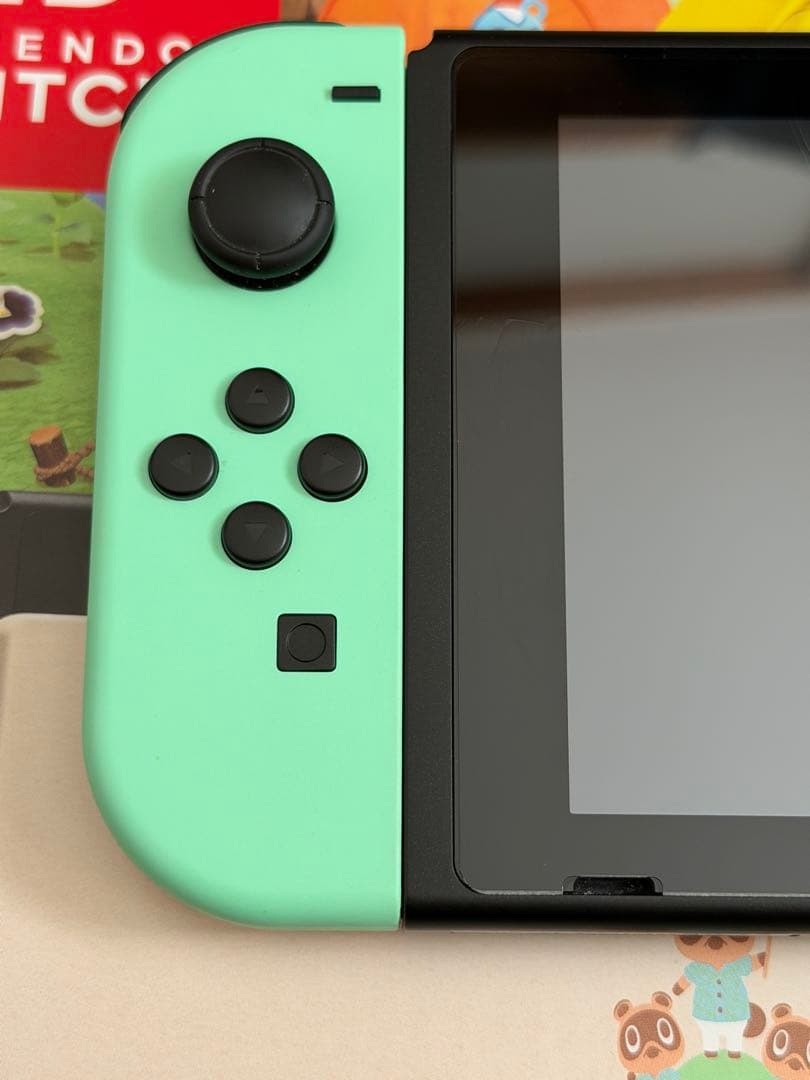 Nintendo Switch　本体　あつまれどうぶつの森　ケース・SDカード付