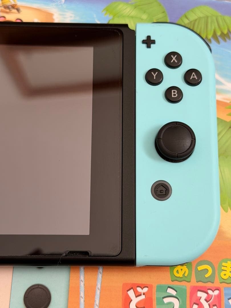 Nintendo Switch　本体　あつまれどうぶつの森　ケース・SDカード付
