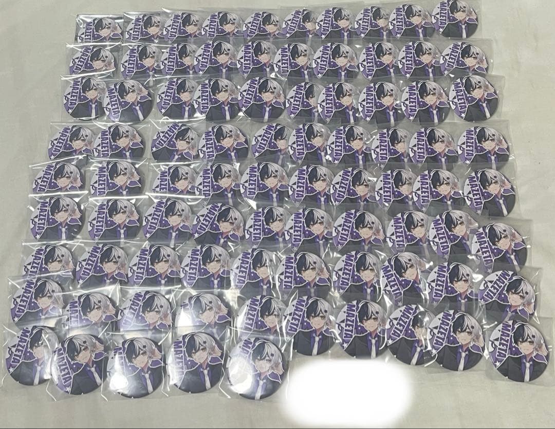 AMPTAK まぜ太 1st 缶バッジ 85個セット