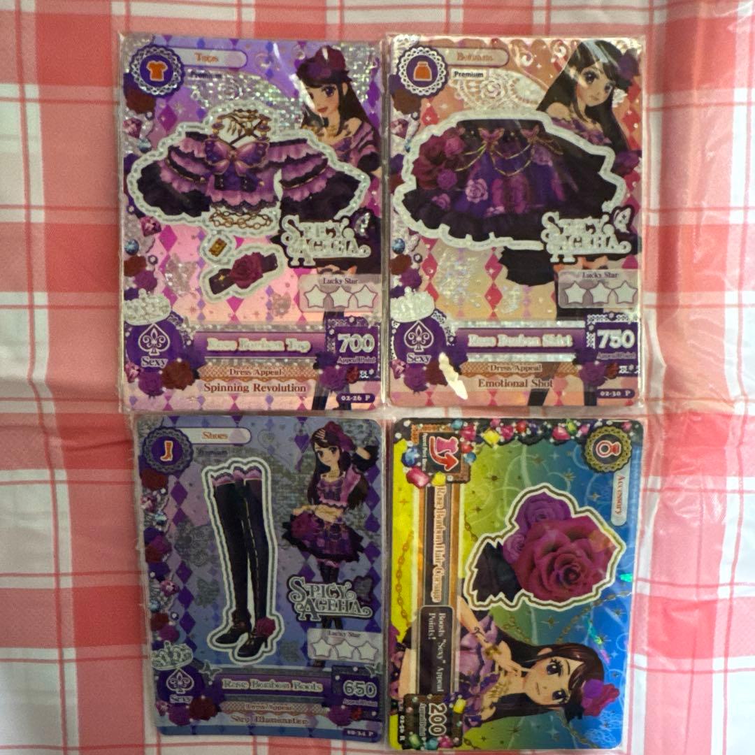 傷あり アイカツ！ 海外版ローズボンボンコーデ インドネシア