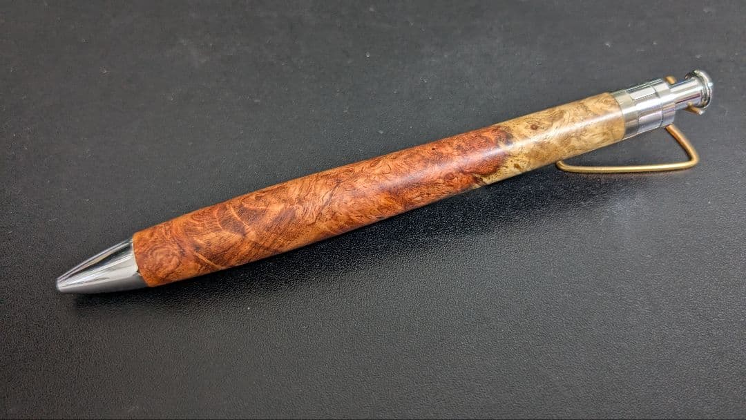 工房楔 花梨紅白（こぶ杢） ルーチェペン