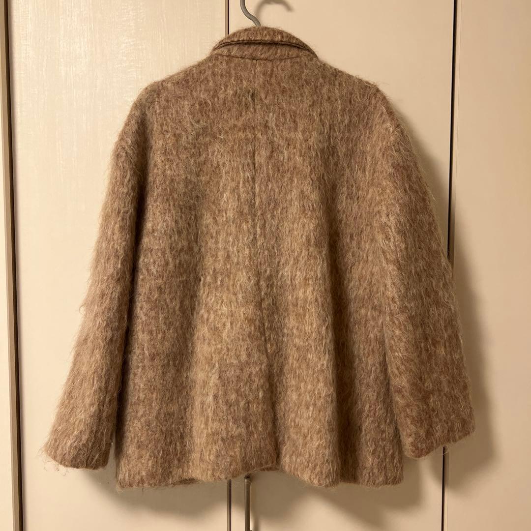 room306 シャギー　ウールテーラードジャケット