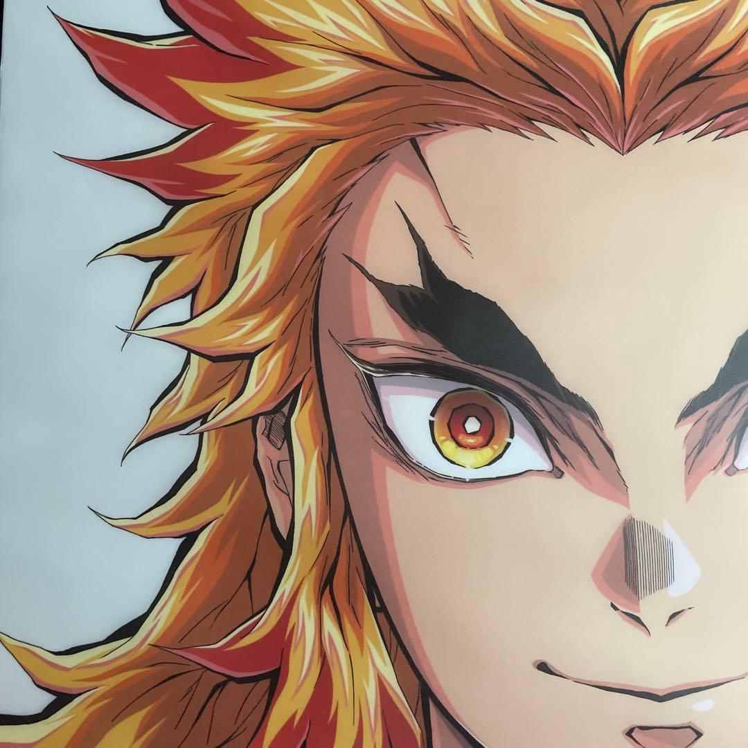 鬼滅の刃　柱展　キービジュアルプレミアムポスター　煉獄杏寿郎　B2