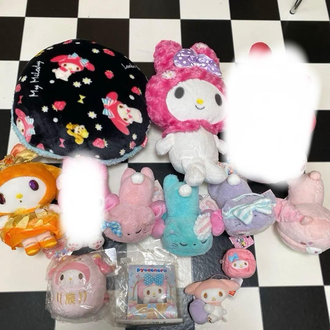 サンリオ マイメロ クッション マスコット ぬいぐるみ キーホルダー まとめ売り