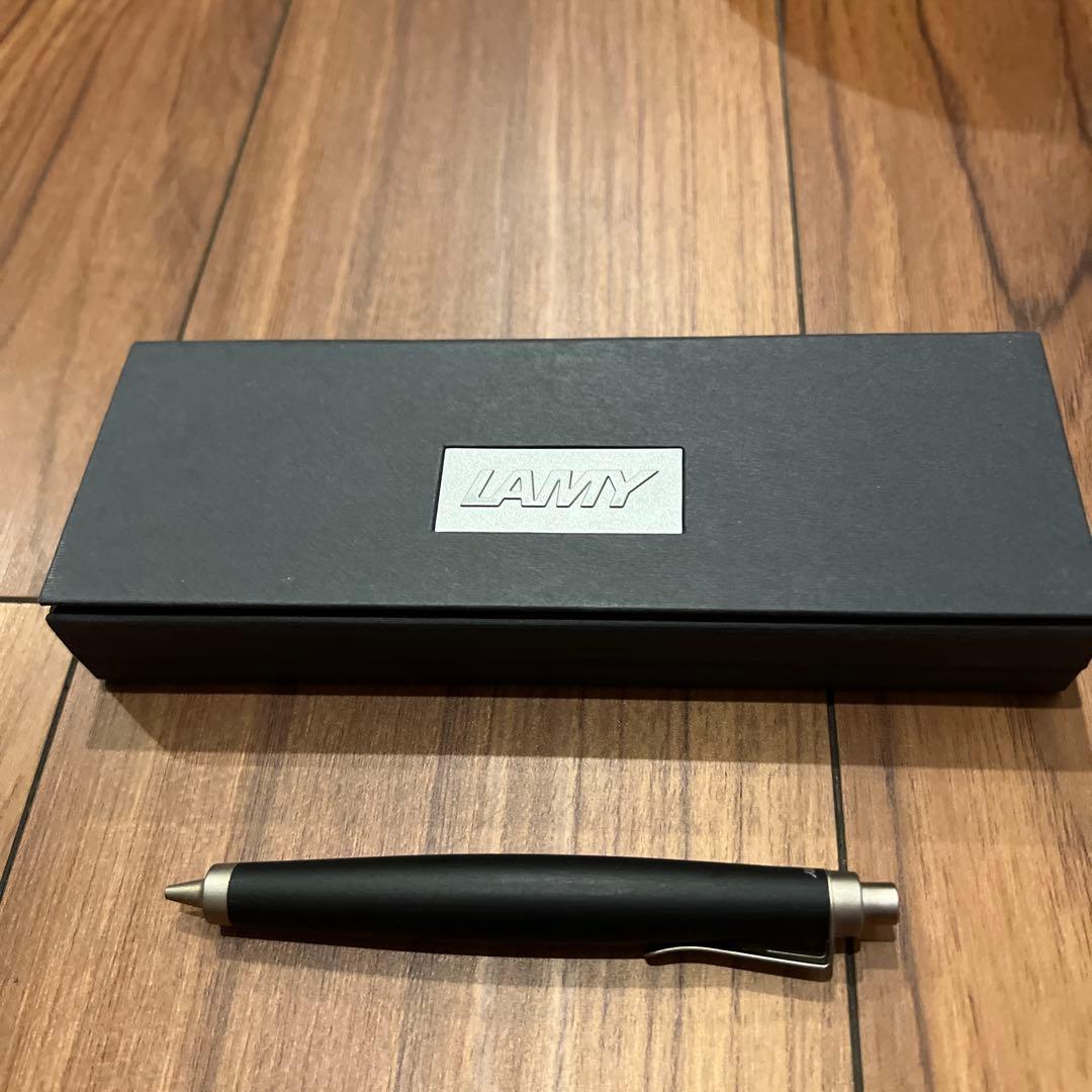 Lamy シャープペンシル ブラック メタル　ラミー