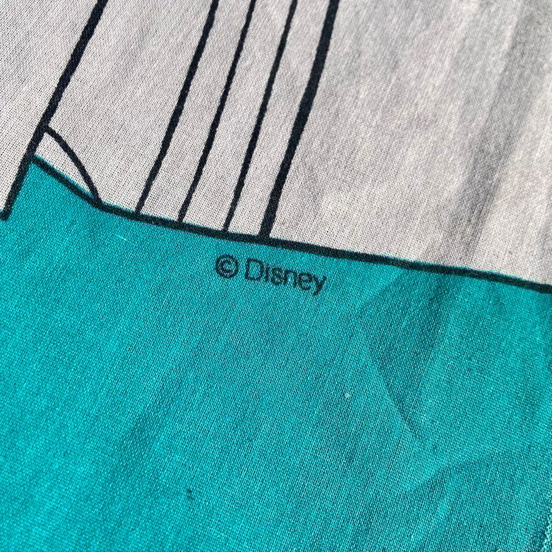 スペシャル USA製 90's ダークウィング・ダック ビンテージ 特大シーツ