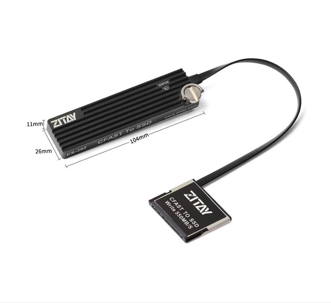 K*u様 ZITAY CFast2.0カード SSD Angelbird,San