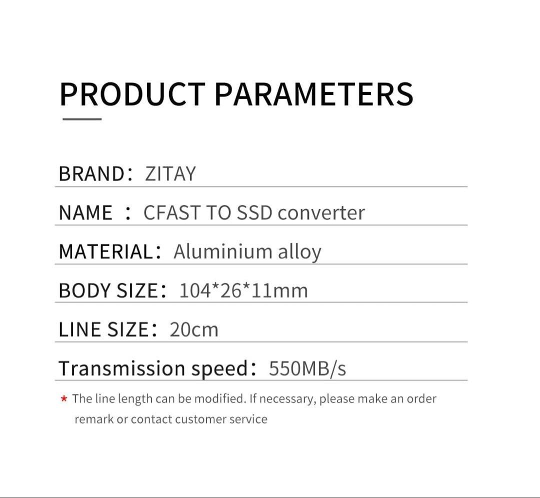 K*u様 ZITAY CFast2.0カード SSD Angelbird,San