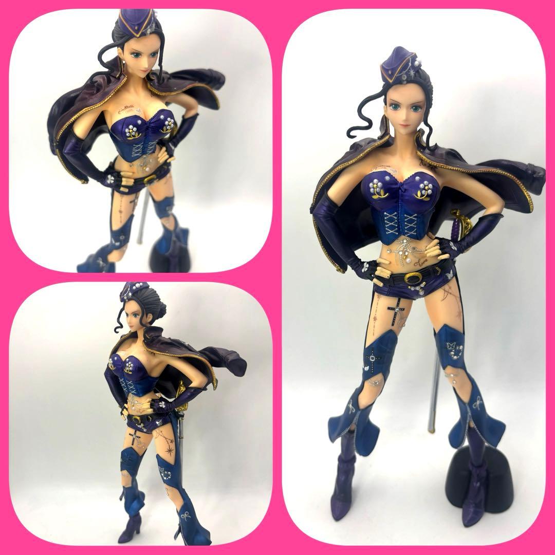 ワンピース　FLAGDIAMONDSHIP ニコロビン フィギュアリペイント