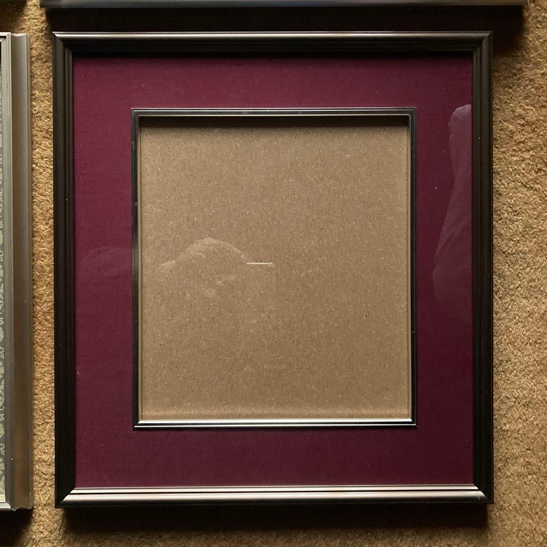 美品　高級アルミ額縁4枚セットサイズ大2枚中2枚