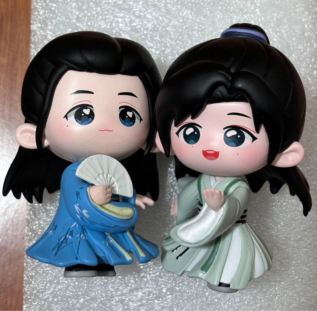 8ペア背景付き 山河令 フィギュアペア 温客行 龔俊 周子舒 張哲瀚 128