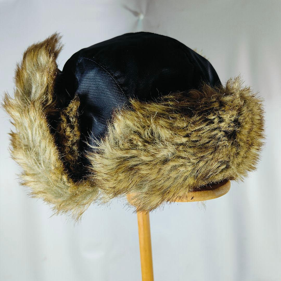 【新品】【極美品】SOFT MACHINE 極暖フライトキャップ ブラック完売品