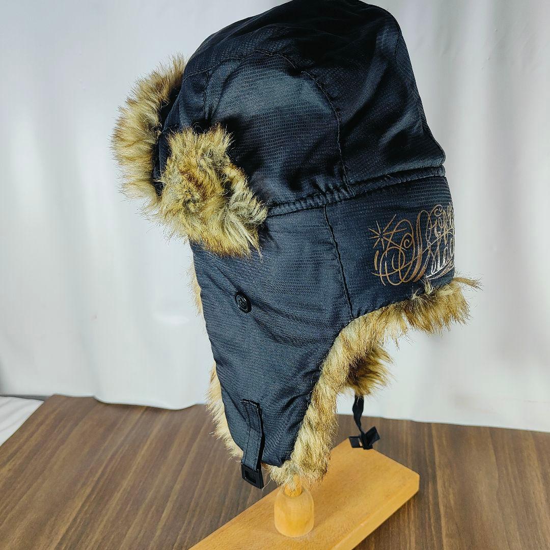 【新品】【極美品】SOFT MACHINE 極暖フライトキャップ ブラック完売品