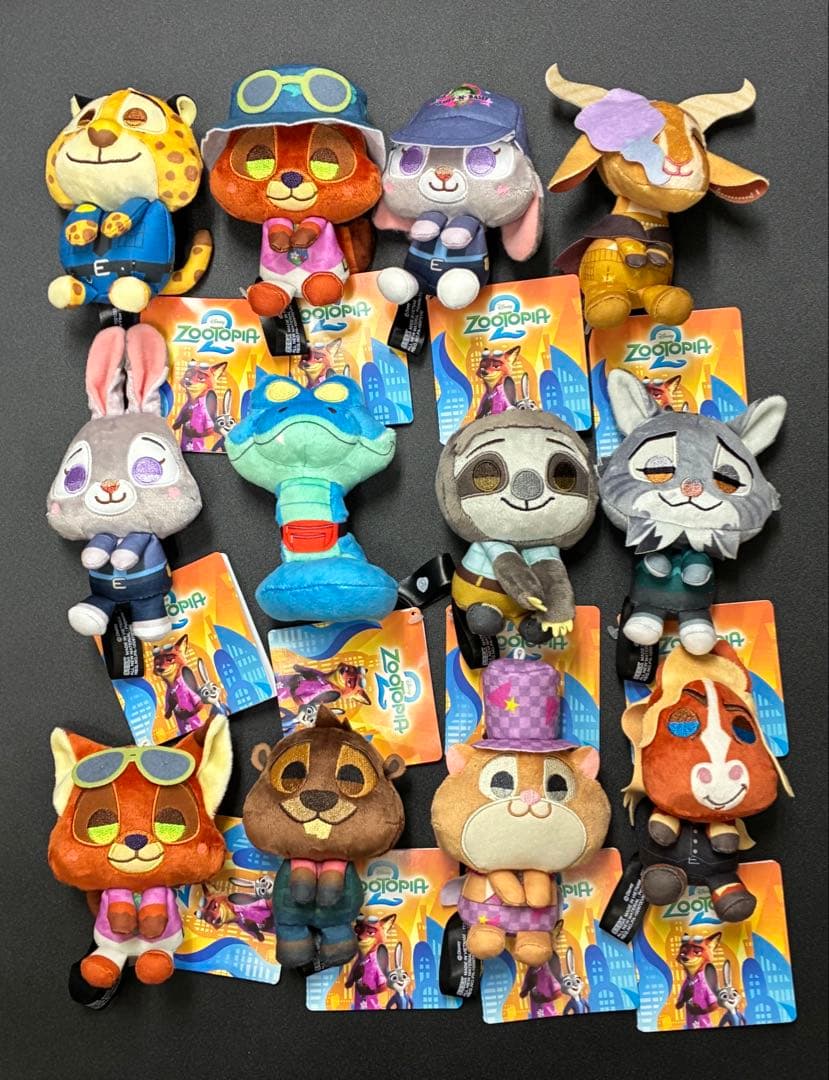 ズートピア2 &youマスコット 全12種 コンプリート