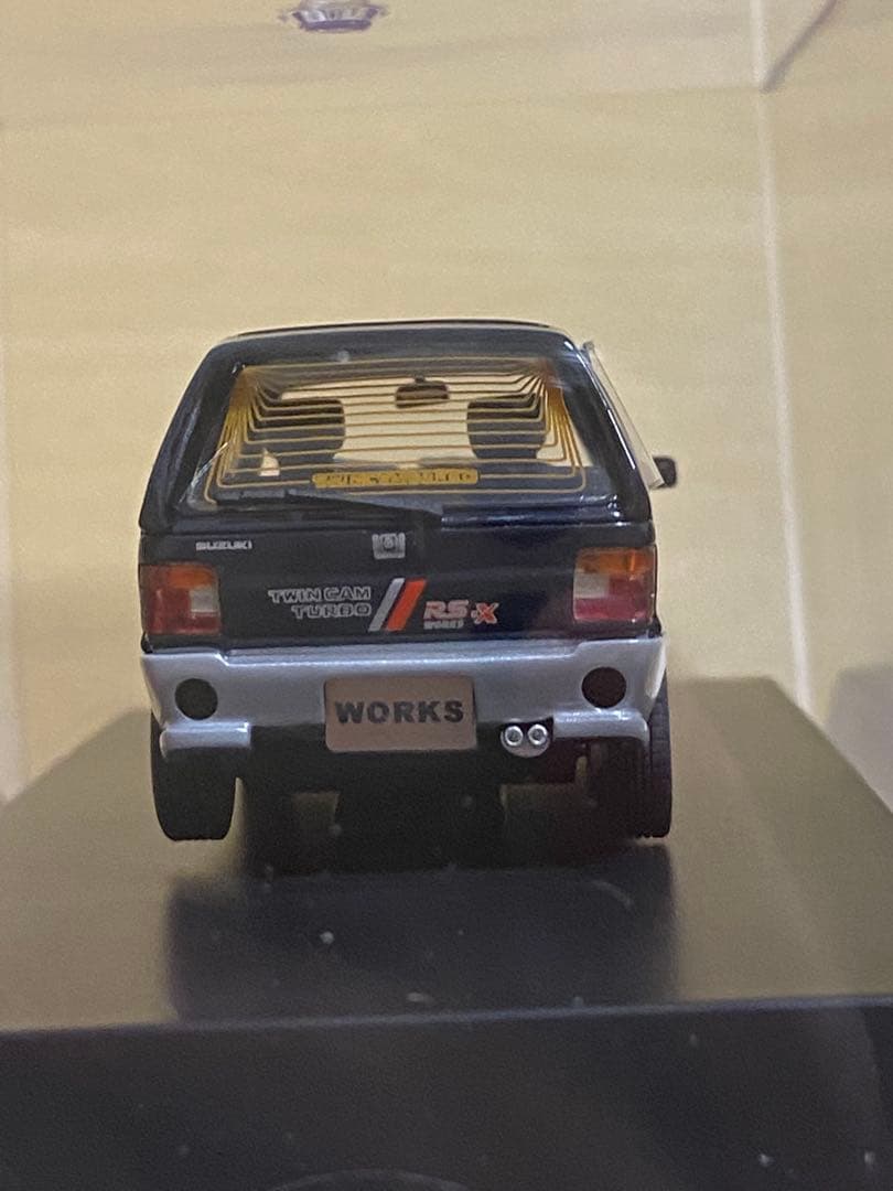 ハイストーリー1/43アルトワークスブルー