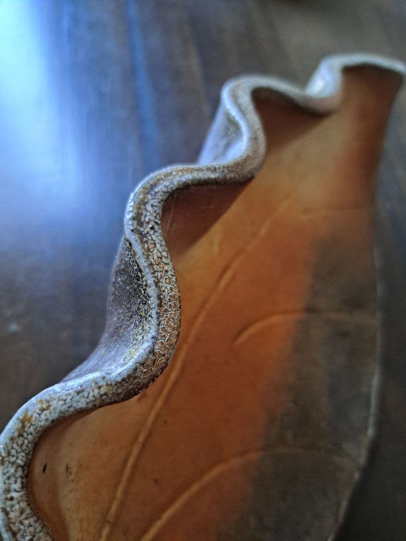 佐賀の焼き物　10　木の葉　すり鉢