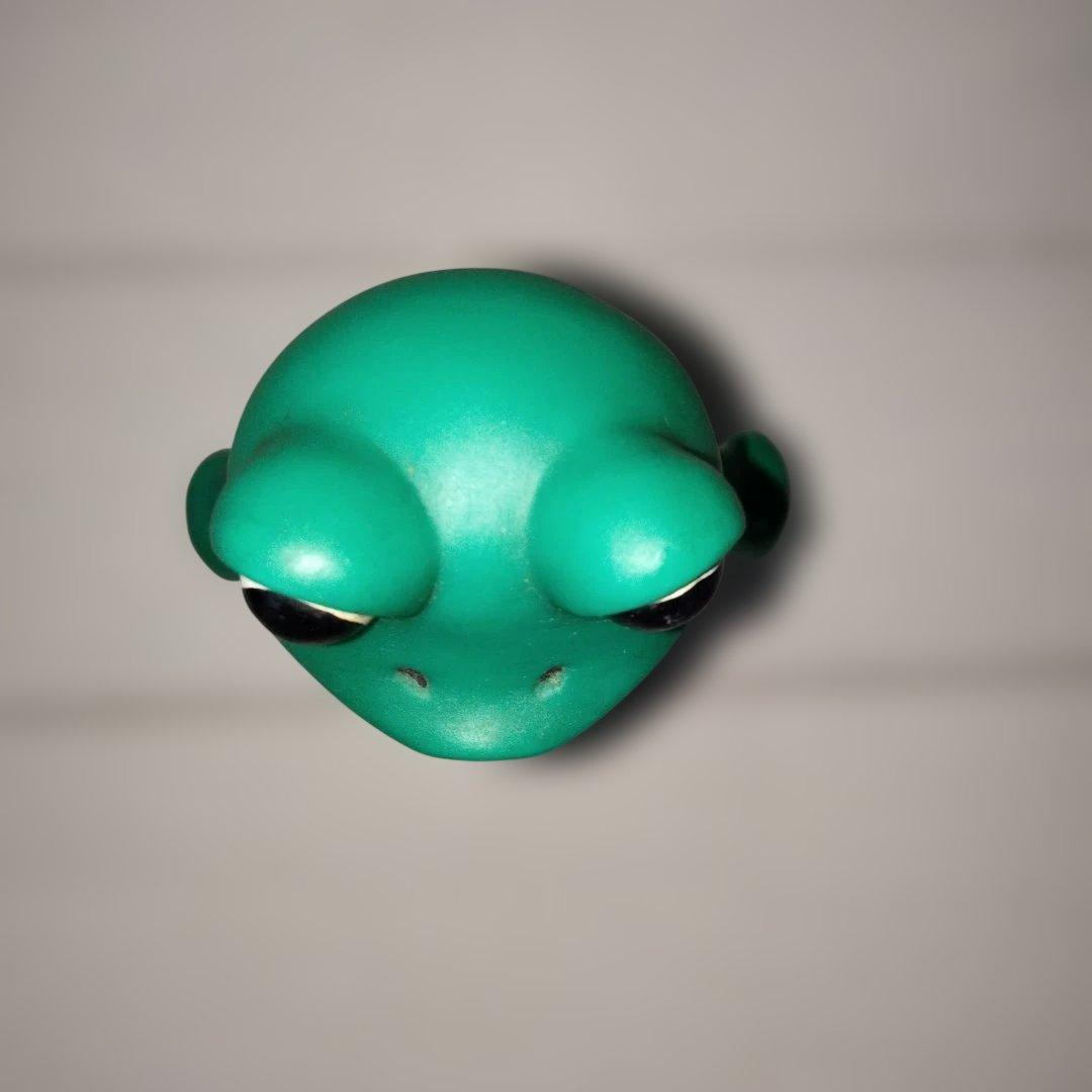 ケロヨン　ソフビフィギュア　昭和レトロ