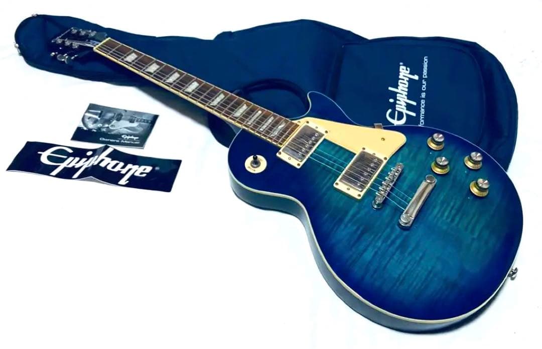 Epiphone Les Paul Standard Pro 超希少色 ブルー