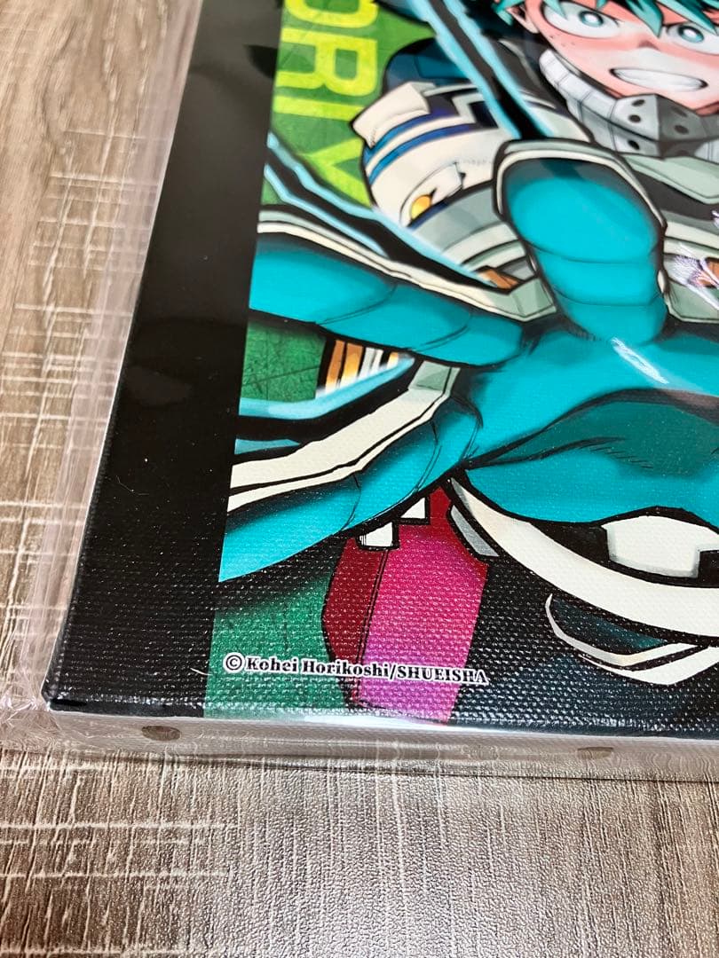 おまけ付き　限定　生産　フルカラー　アートボード デク　トガ　ヒロアカ