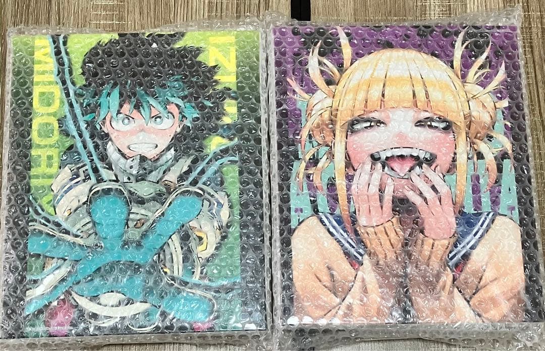 おまけ付き　限定　生産　フルカラー　アートボード デク　トガ　ヒロアカ