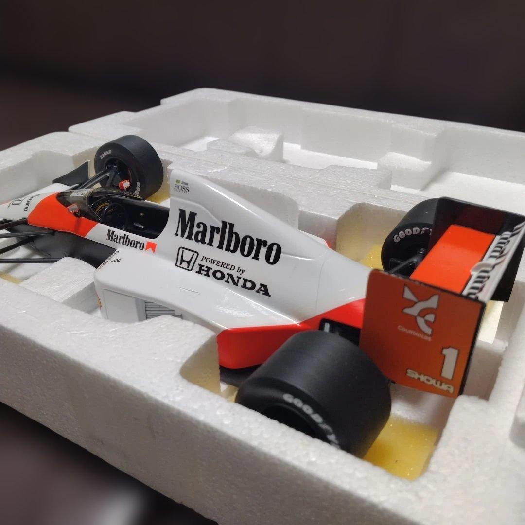 1/18 ミニチャンプス マクラーレン MP4/5 アイルトン セナ マルボロ