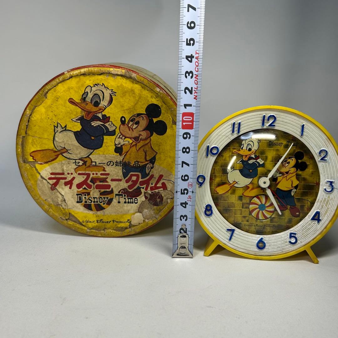 昭和レトロ　セイコーの姉妹品　ディズニータイム