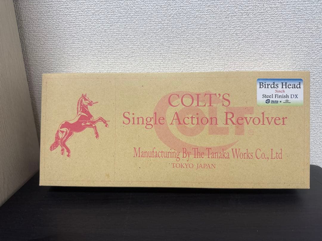 タナカ✖️サンケン SAA バードヘッド　ガスガン　ガスブローバック　トイガン