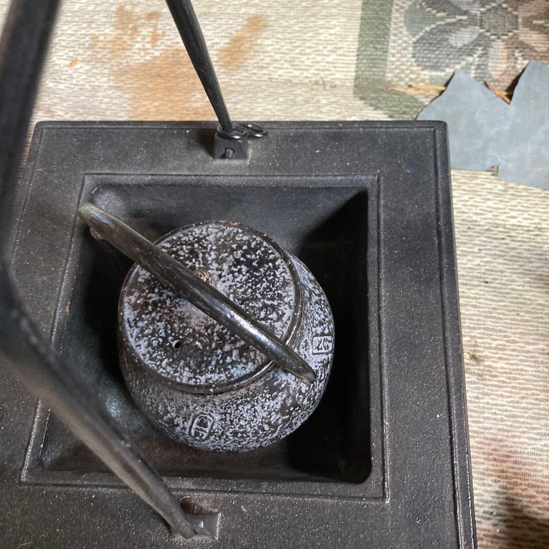 黒色鋳鉄製茶器セット