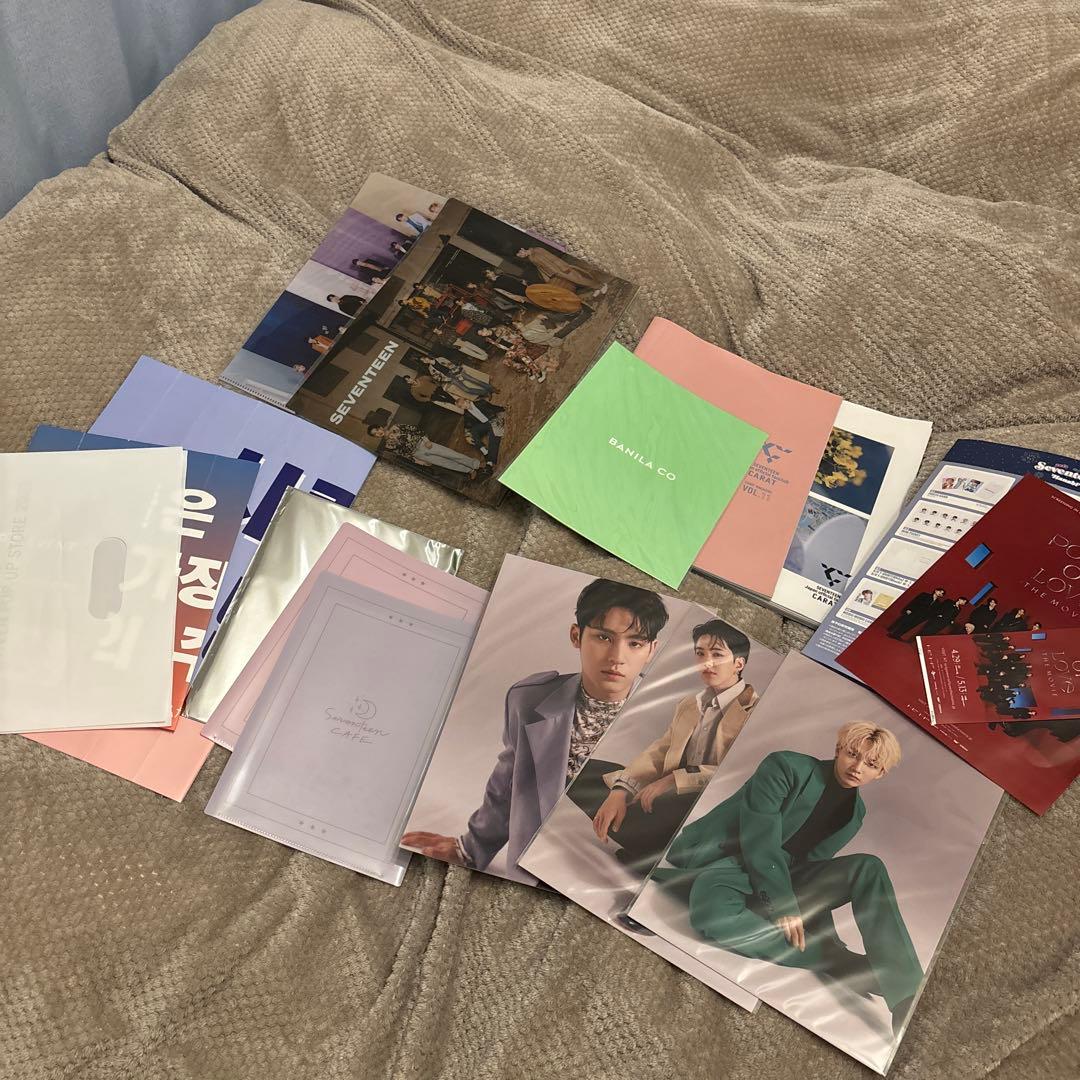 seventeen セブチ　グッズ　トレカ　雑誌等
