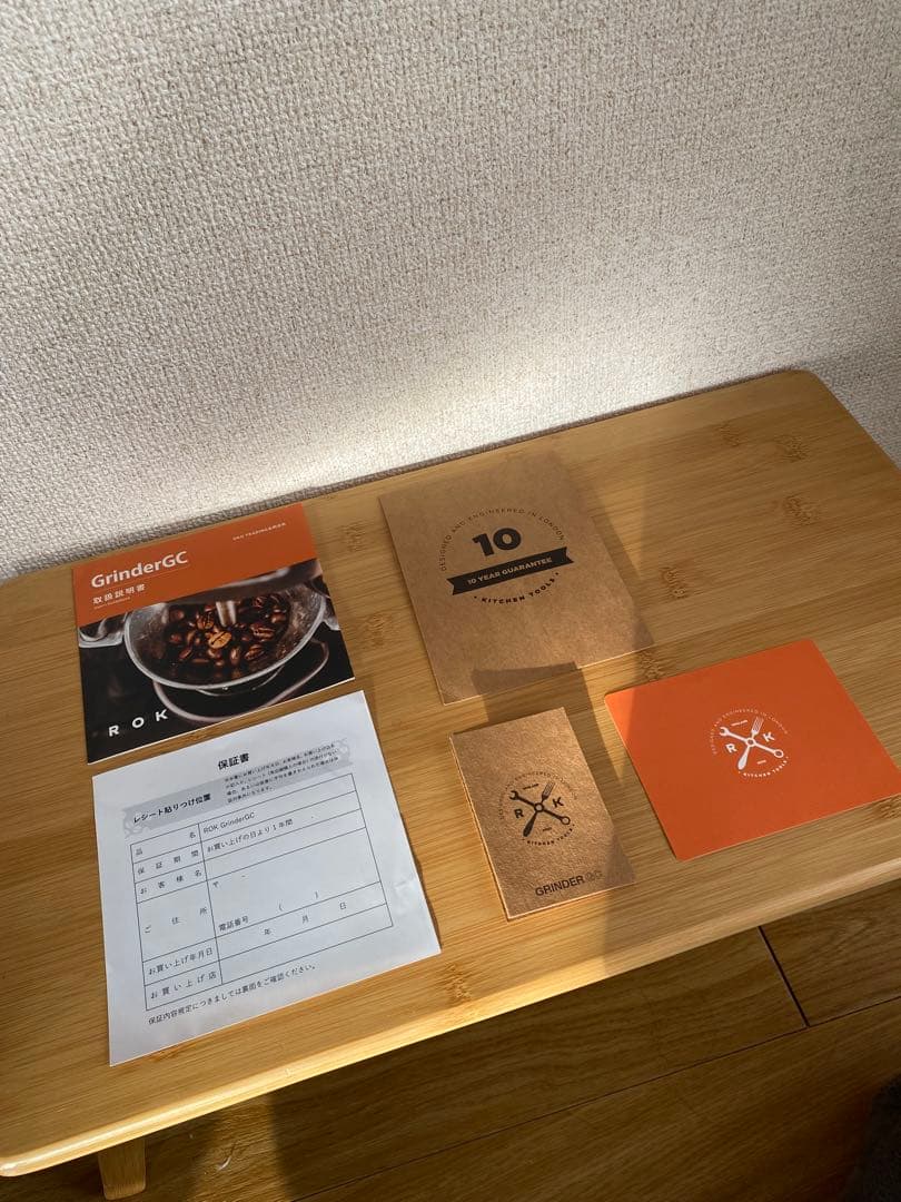 【中古美品】ROK grinder GC グラインダー⭐︎説明文必読