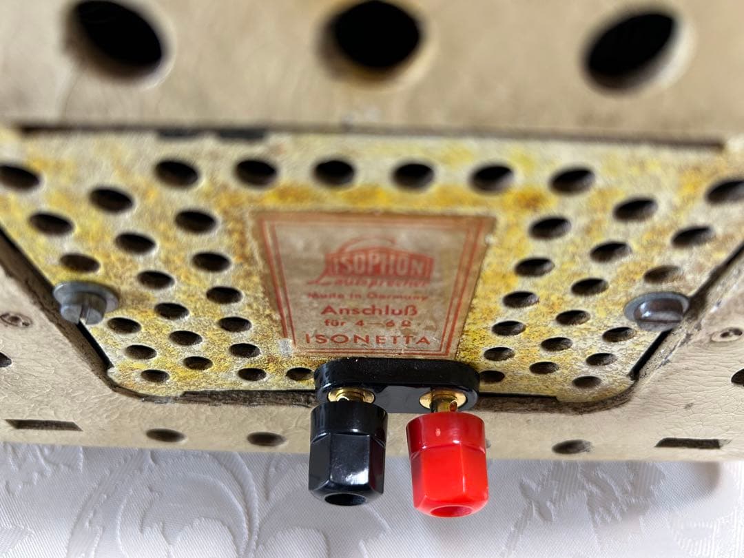 至福の音　独Isophon Isonettaイソネッタ　ペア良品！