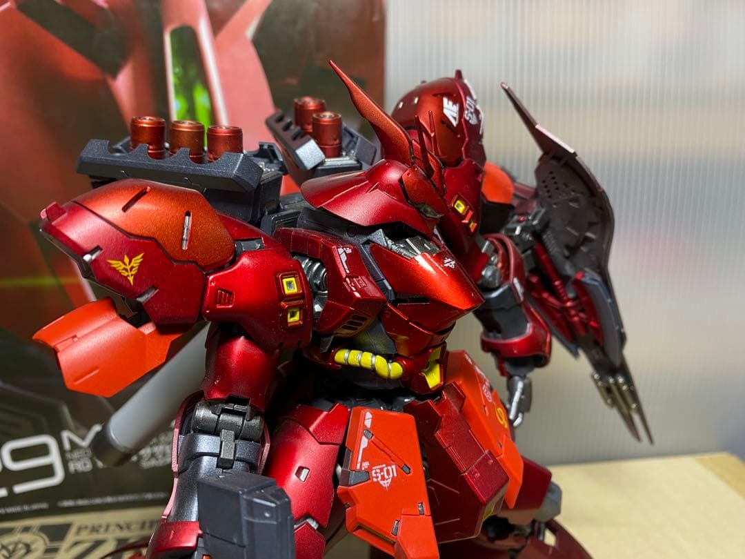 A*1様 MSN-04 RG144/1 サザビー キャンディ塗装　完成品　全塗装