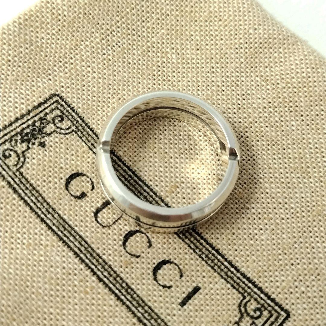 GUCCI グッチ インフィニティ ノットリング 15号 シルバー925