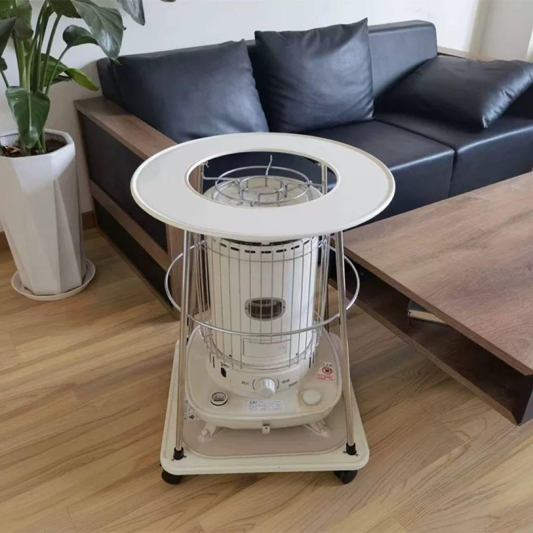 KS-67H トヨトミ石油ストーブ テーブル　キャスター付き