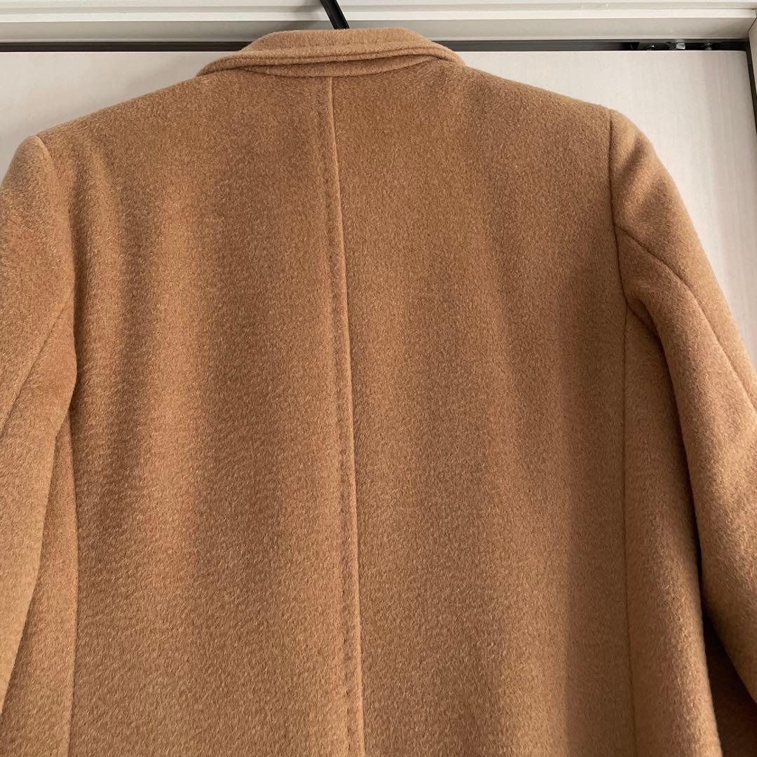 1/4迄お正月限定セールMaxMaraキャメル チェスターコート 白タグ40