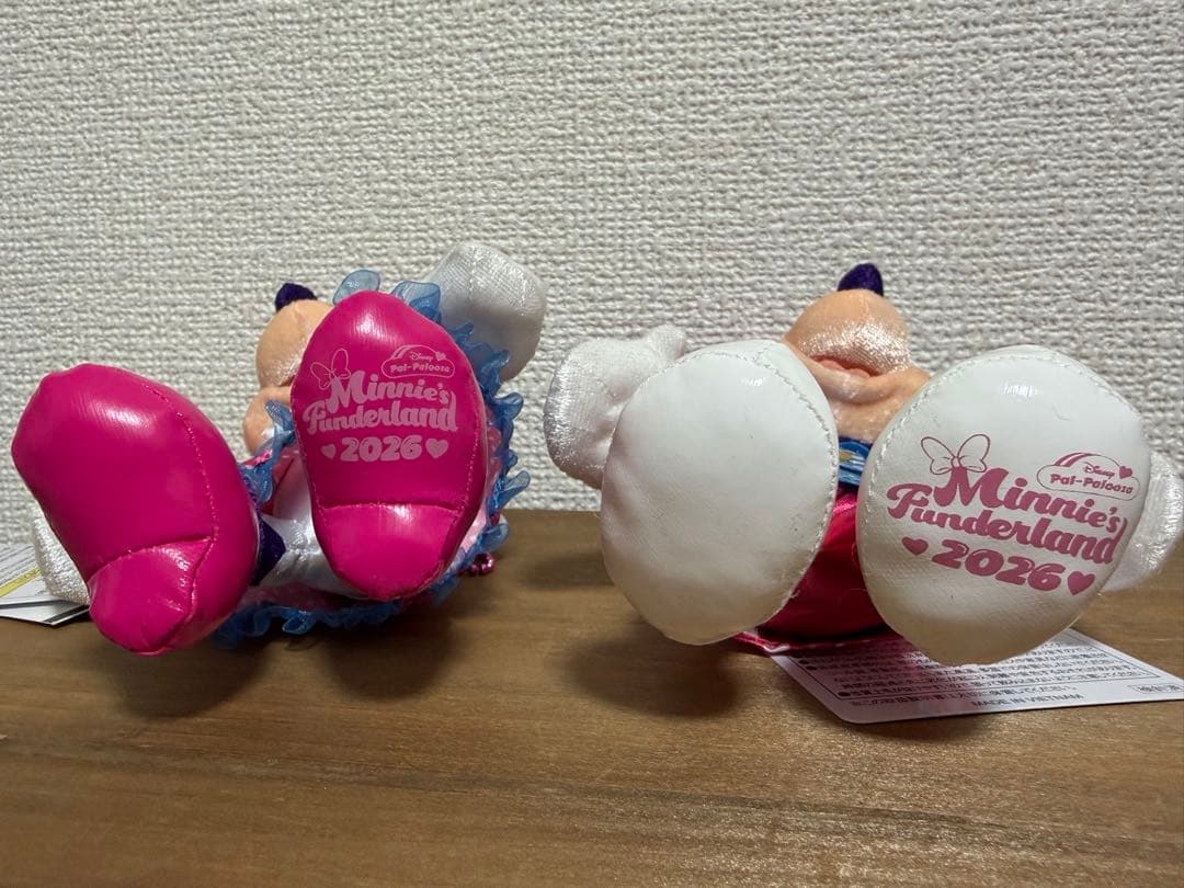 ディズニー パルパルーザ ぬいぐるみバッジ ミッキー ミニー