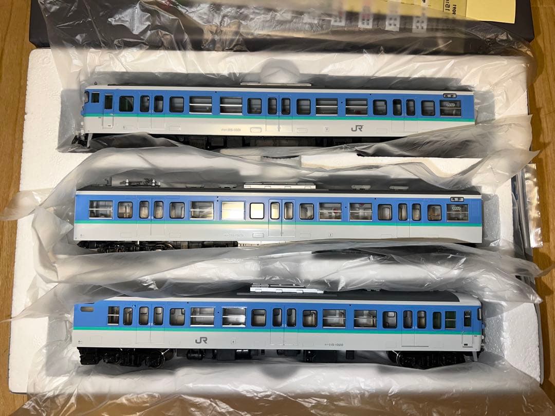 a*e様 TOMIX HOゲージ 115系 長野色 3両 N編成 鉄道模型 HO